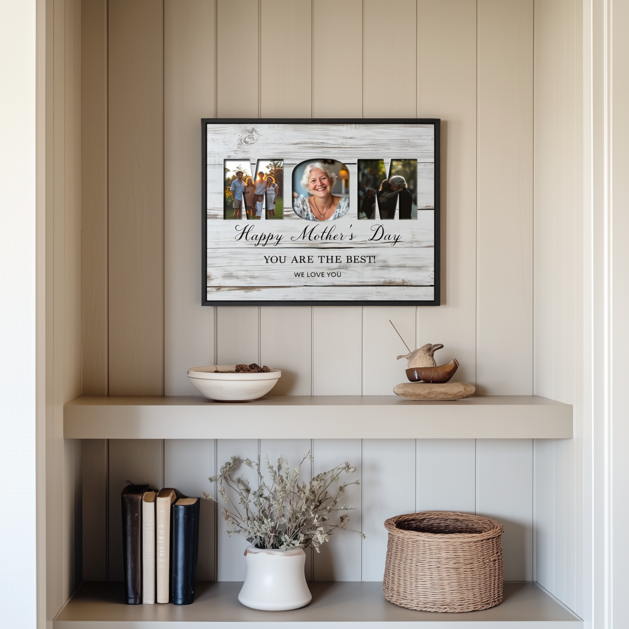 You Are The Best Mom, With Name, Horizontal - Custom Memorial Print