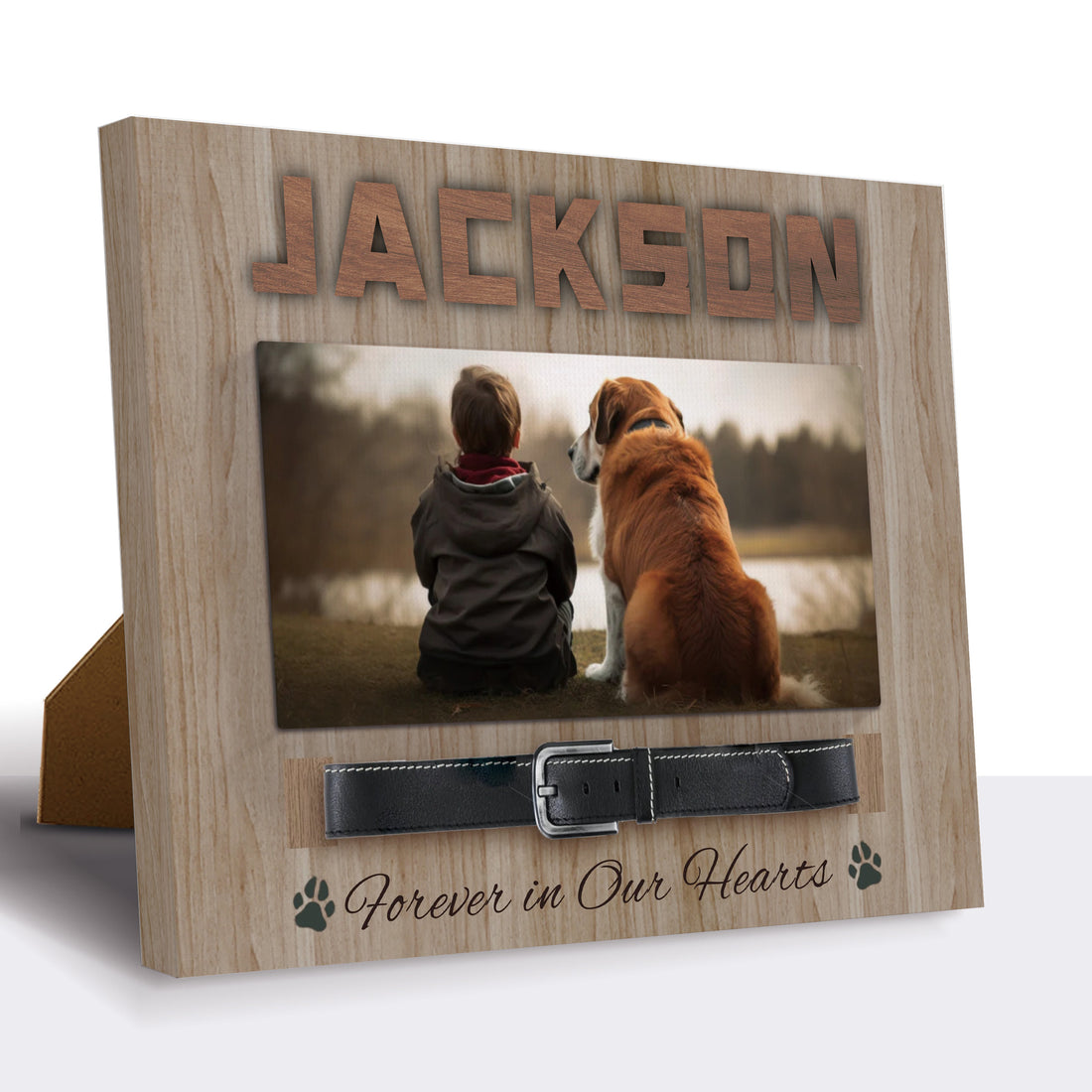 Forever in Hearts - Personalized Pet Memorial Print
