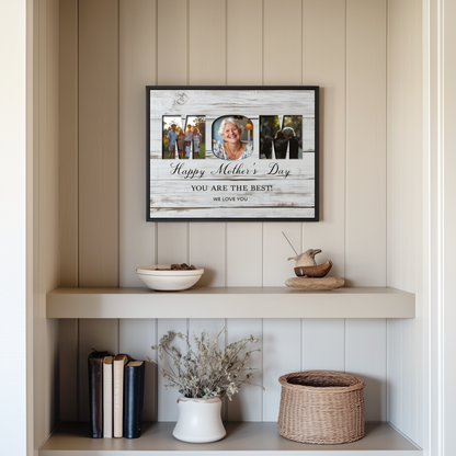 You Are The Best Mom, With Name, Horizontal - Custom Memorial Print