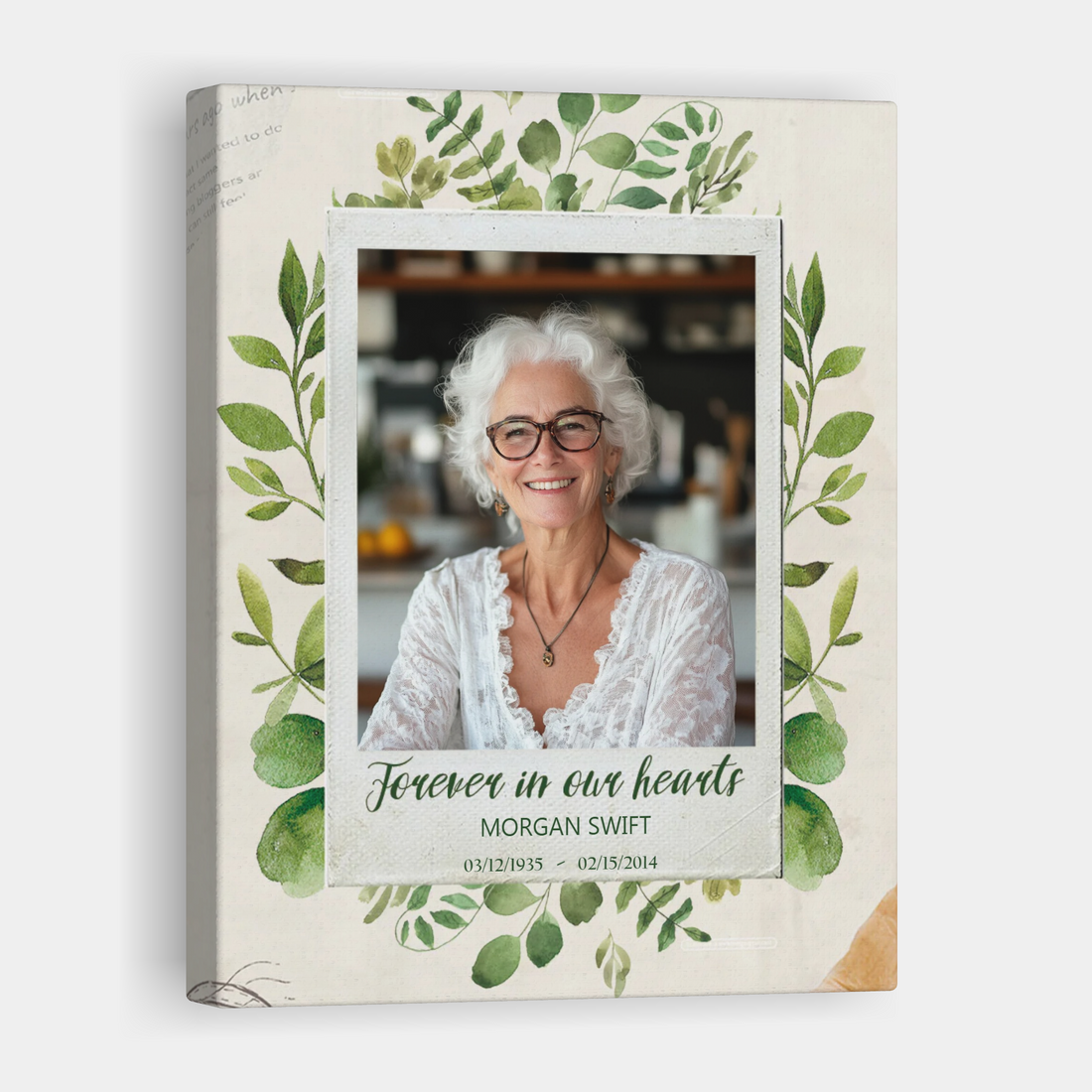 Mom I Miss You, Forever in Our Hearts - Personalized Memorial Print