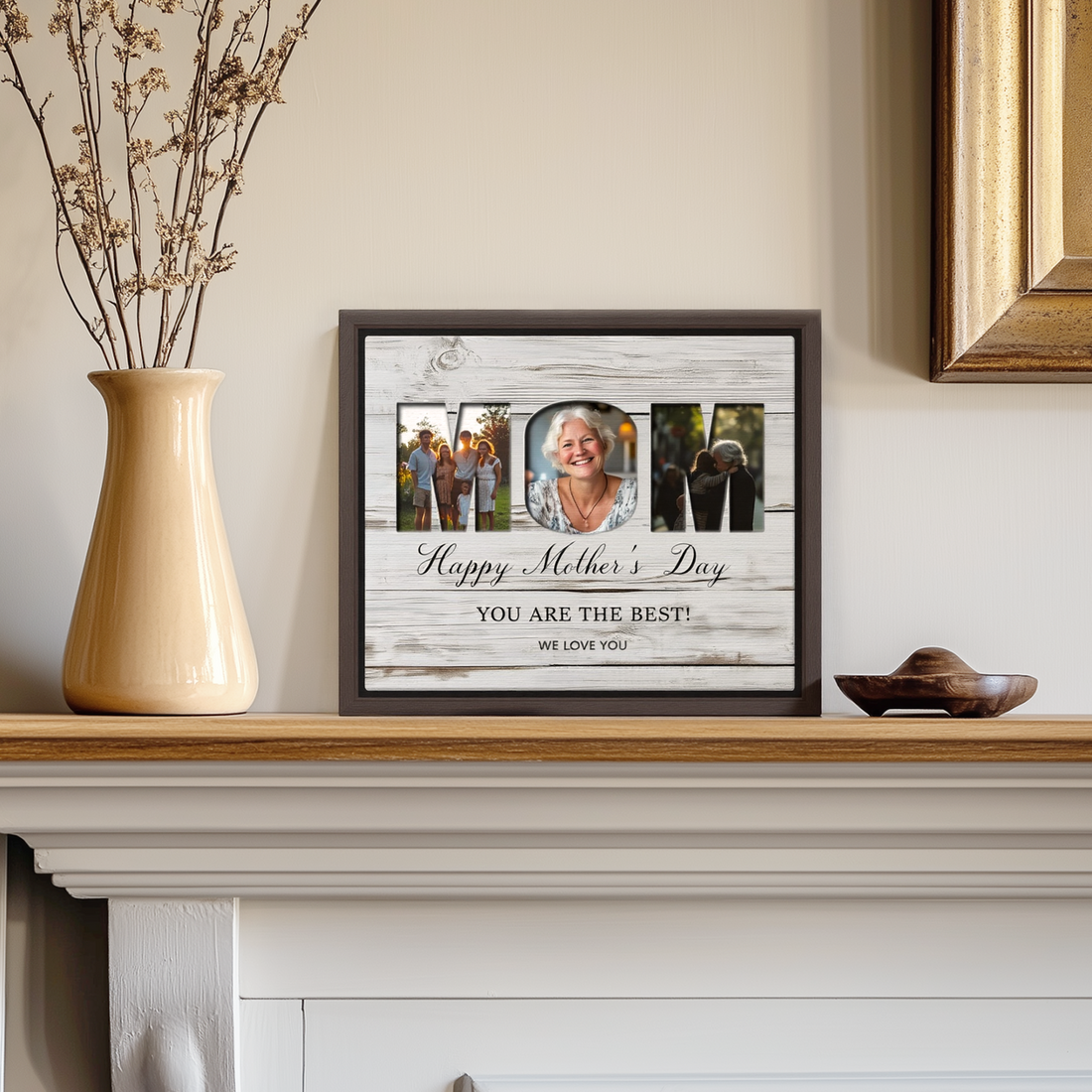 You Are The Best Mom, With Name, Horizontal - Custom Memorial Print